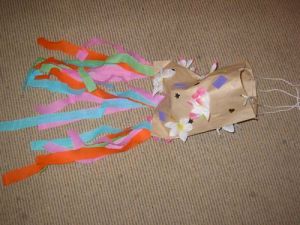 paper bag kite